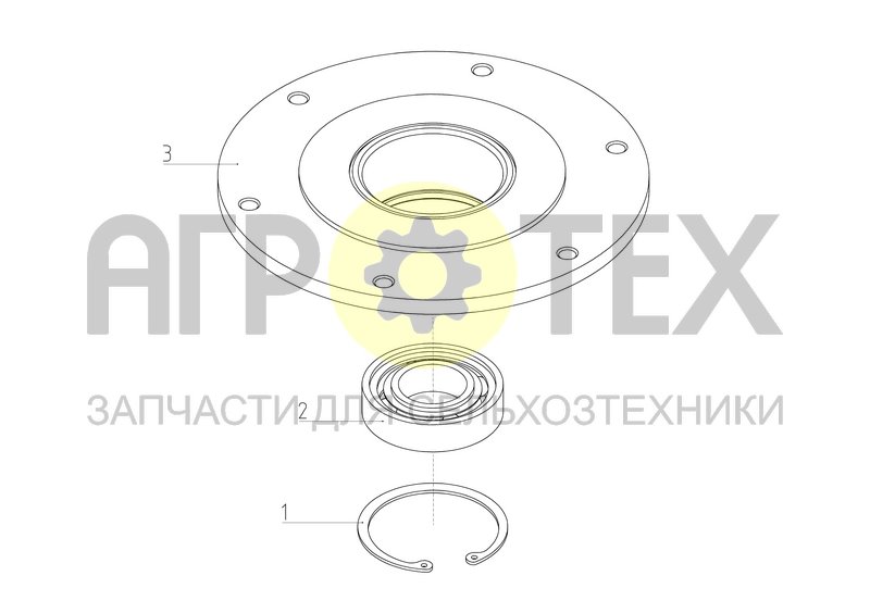 Чертеж Фланец (РСМ-100.05.03.780А)